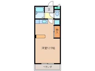 相可駅 徒歩4分 3階の物件間取画像